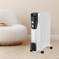 Radiador de aceite Ufesa Antares 2000, 2.000 W, 9 elementos, termostato regulable, blanco - imagen 3