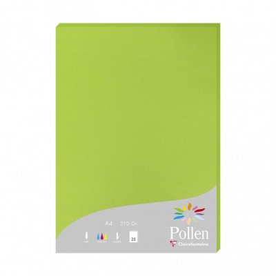 Pollen papel para impresora de inyección de tinta A4 (210x297 mm) 25 hojas Verde
