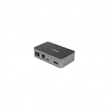 StarTech.com Hub USB-C de 3 Puertos - 10Gb - Alimentado - 2xUSB-A 1xUSB-C Negro Gris