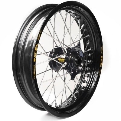 Rueda completa Haan Wheels aro negro 16-3,50 buje negro 1 35350/3/3 1 35350/3/3