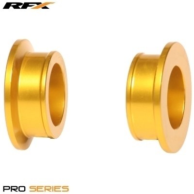 Espaciadores de rueda RFX Pro traseros (amarillo) - Suzuki RM125/250 01-08 FXWS3050099YL