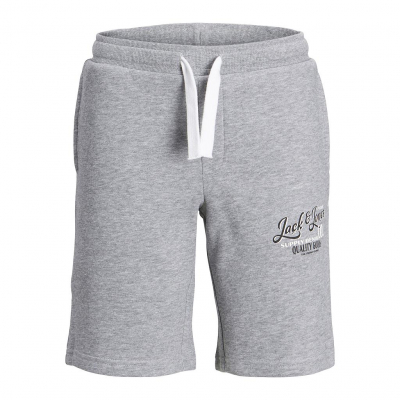 Pantalón corto JACK & JONES JPSTANDY SWEAT SHORTS JNR 12225211 GRIS Gris
