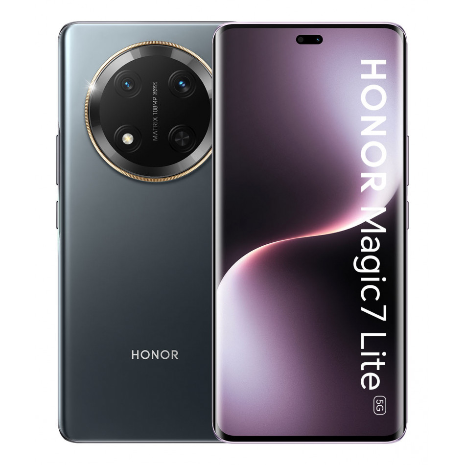 Smartphone Honor Magic 7 Lite 8GB/ 256GB/ 6.78"/ 5G/ Negro Titanio