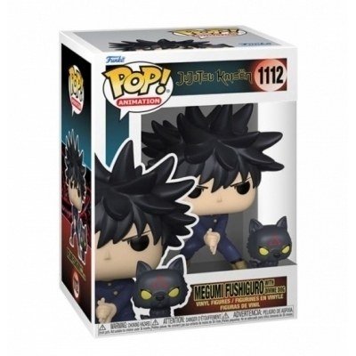Funko pop jujutsu kaisen megumi con perro 61360