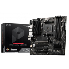 TARJETA MADRE MSI PRO B550M-VC WIFI, AM4, DDR4, PCIe 4.0, M.2, USB 3.2, WI-FI 6