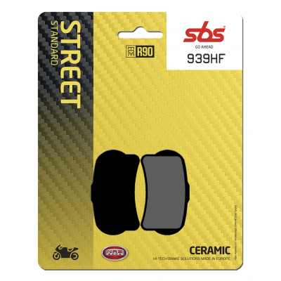 HF Street Ceramic Organic Brake Pads SBS 939HF