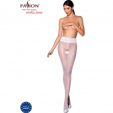 PASSION TIOPEN 008 MEDIAS BLANCO 3/4 30 DEN