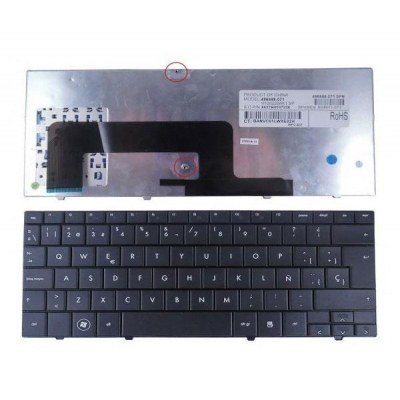 Teclado compatible para portátil HP Mini 700 / Mini 1000/ 1100 / 1010 / 1030 negro
