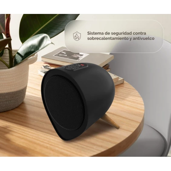 Termoventilador cerámico Artica ATVCER1500N, 1.500 W, negro - imagen 6