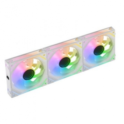 Ventiladores Mars Gaming MF-LINKFINITYKIT/ 12cm/ ARGB/ Blancos