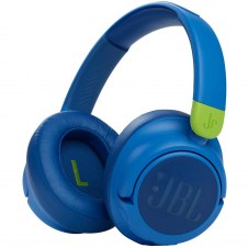 Jbl JR460 NC Auricular Bluetooth infantil con Noise Cancel Azul