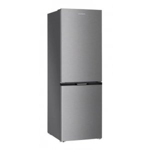 Frigorífico combi Corberó CCH18584NFX, 184 x 60 x 69.5 cm, No Frost, clase C, 160 kWh año, 39dB, 327 litros, Inverter, display interior, reversible, inox