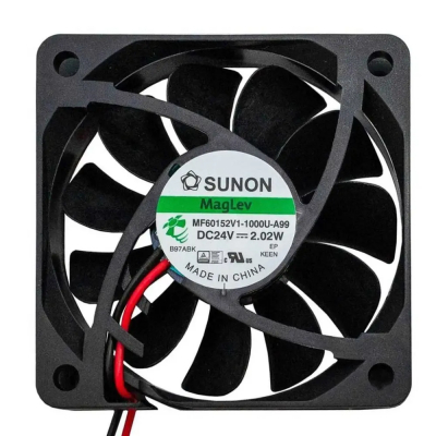 VENTILADOR 24Vdc 60x60x15mm 1,06W 2 Cables VAPO Sunon