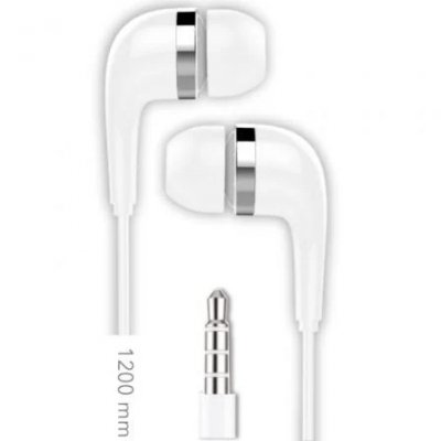 Auriculares Intrauditivos Tech One TEC2905/ con Micrófono/ Jack 3.5/ Blancos