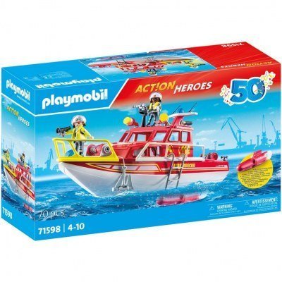 Playmobil barco de rescate
