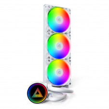 Montech LightFlow ARGB 360 Procesador Sistema de refrigeración líquida todo en uno 12 cm Blanco 1 pieza(s)