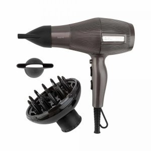Secador de pelo Jata JBSC1290, 2200W, iónico, con difusor