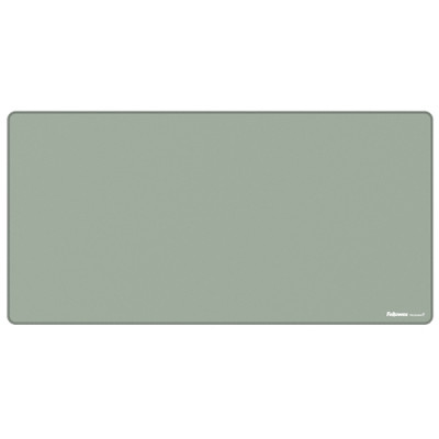 Fellowes Breyta Alfombrilla de Escritorio - Antideslizante - Proteccion Antimicrobiana - Antirreflectante - Fabricado con Material Reciclado - 40x80x0.25cm - Color Verde Salvia