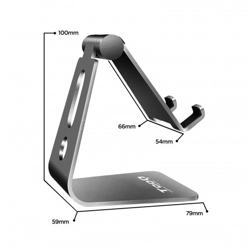 Tooq Soporte de sobremesa ajustable para teléfono / tablet PH0001-G