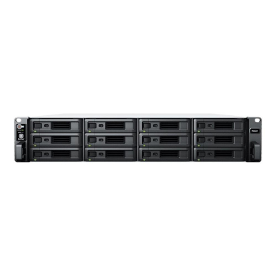 Servidor nas synology rs2423rp+ 8gb 12 bahias 2u rack gigabit ethernet