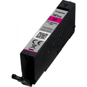 Cartucho tinta canon cli 581 m xxl magenta pixma tr7550 tr8550 ts6150 ts6151 ts8150 ts8151 ts8152 ts9150 ts9155