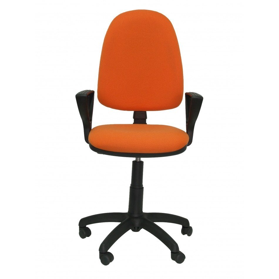 Silla Ayna bali naranja claro con brazos