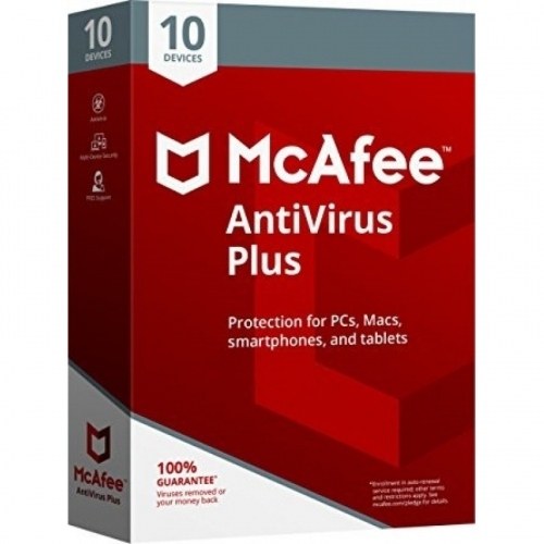 McAfee AntiVirus Plus 2019 MD 10 dispositivos