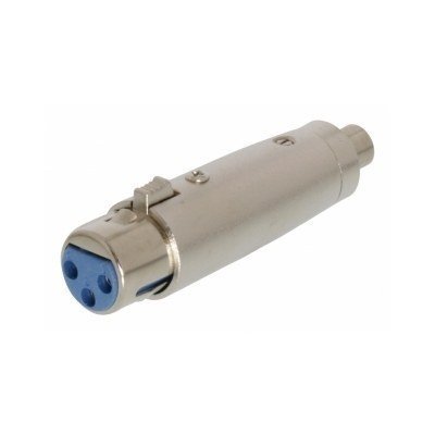 Adaptador XLR Hembra 3Pin a RCA Hembra