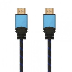 Aisens Cable Hdmi V2.0 Premium / Hec 4K@60Hz 18Gbps A/M-A/M Negro/Azul