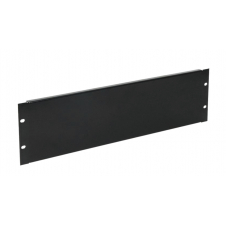 Phasak Panel frontal ciego 19 3U negro Tapa ciega