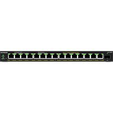 NETGEAR 16-Port High-Power PoE+ Gigabit Ethernet Plus Switch (231W) with 1 SFP port (GS316EPP) Gestionado Energ?a sobre Ethernet (PoE) Negro