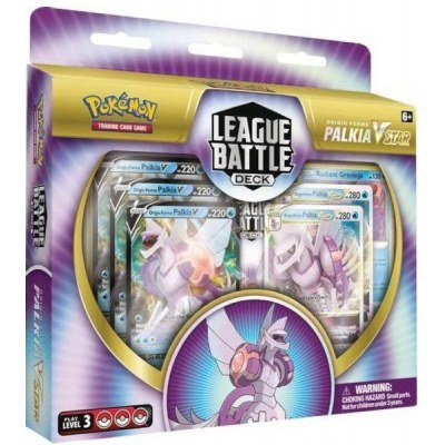 Juego de cartas pokemon tcg baraja de combate de liga