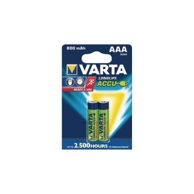 Bateria R03 AAA 800mAh 1,2V NiMh BL2 VARTA 56703