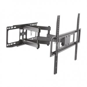 Soporte TV orientable de pared Aisens WT70TSLE-023, 37-70 pulgadas, hasta 40 kg, VESA 600x400 mm, orient. ±60°, incl. -15°/+5°, negro