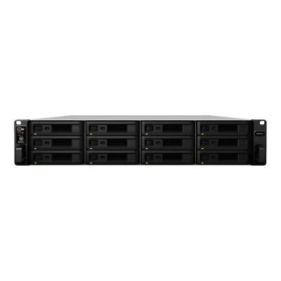 Servidor nas synology rs3618xs 8gb 12 bahias 2u rack gigabit ethernet