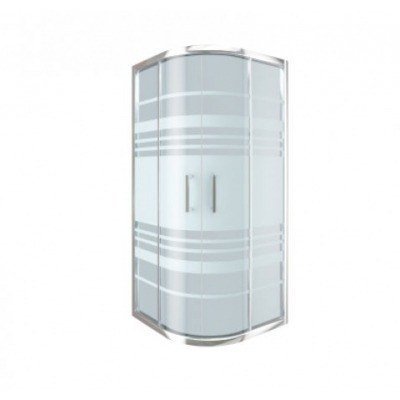 MAMPARA DE DUCHA 1/4 CÍRCULO 90 X 90 CM SHIRA