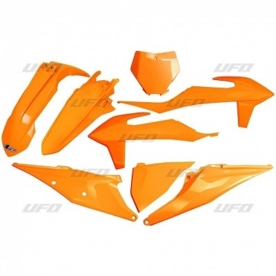 Kit plástica completo UFO KTM fluor naranja KTKIT522FFLU KTKIT522@FFLU