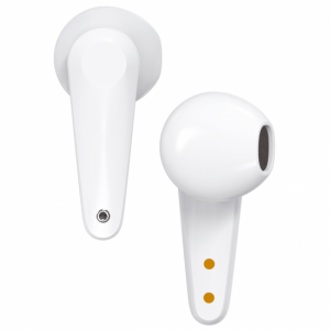 Auriculares Dcu EARBUDS Bluetooth blanco ULTRALIGERO