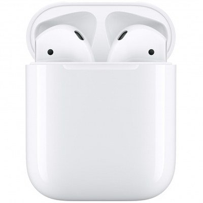 Auriculares apple airpods 2ª generacion+ estuche de carga