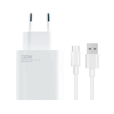 Cargador de Pared Xiaomi Charging Combo (Tipo-A)/ 1xUSB + Cable USB Tipo-C/ 120W