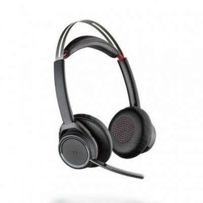 Auriculares Inalámbricos Plantronics Voyager Focus UC/ con Micrófono/ Bluetooth/ USB/ Negros