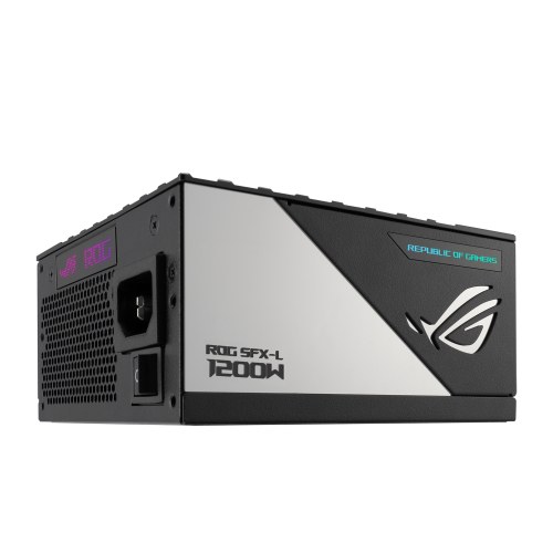 ASUS ROG -LOKI-1200T-SFX-L-GAMING unidad de fuente de alimentación 1200 W 20+4 pin ATX Negro, Plata