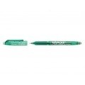 Pilot Boligrafo de gel borrable Frixion Ball - Punta de bola redonda 0.7mm - Trazo 0.4mm - Grip ergonomico - Color Verde