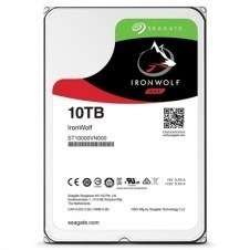 Disco duro interno hdd seagate ironwolf nas st10000vn000 10tb 3.5pulgadas 7200rpm - 256mb - sata3