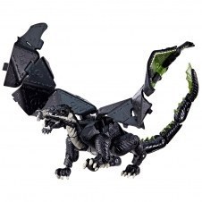 Figura hasbro dicelings dungeons & dragons : honor among thieves - black dragon