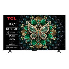 Televisión QLED OLED Mini LED TCL 85C6K, 85 pulgadas, 4K Ultra HD, Smart TV, MINILED, Google TV, HDR, Onkyo, Dolby Atmos, 144Hz, Subwoofer, HDR10+
