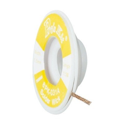 Malla Desoldadora 1,5mm x 1,5metros