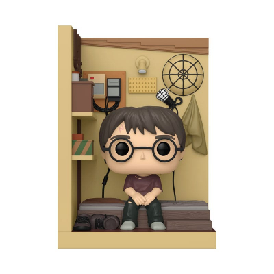 Funko pop harry potter in cupboard
