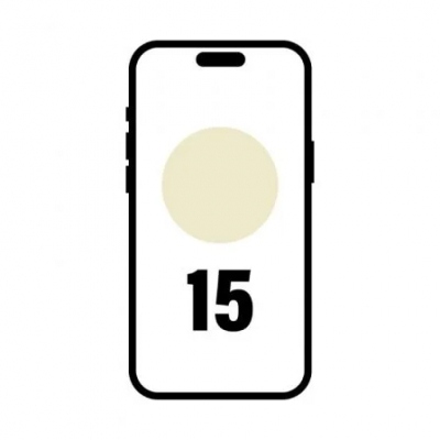 Smartphone Apple iPhone 15 256Gb/ 6.1/ 5G/ Amarillo