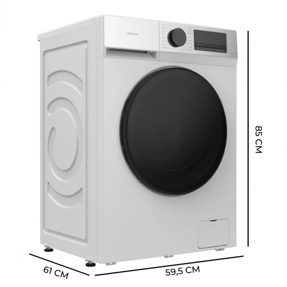 Lavadora Cecotec Bolero DressCode 10450 Inverter, 10 kg, 1400 rpm, clase A-10%, blanco - imagen 2